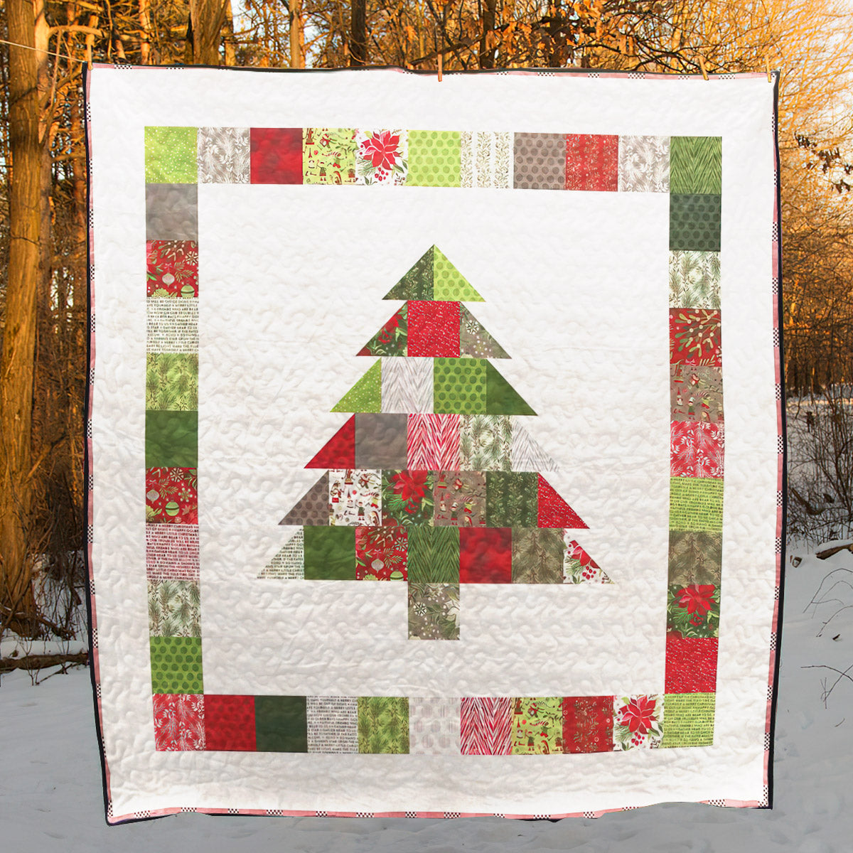 Christmas Tree Quilt Blanket JP281002