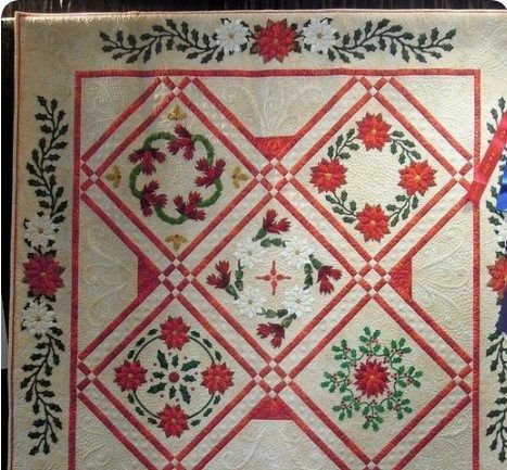 Christmas Wreath CLT0811075H Quilt Blanket