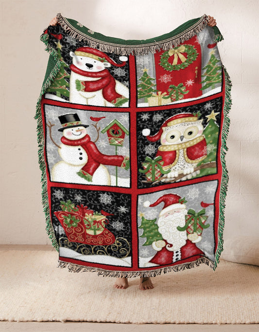 Christmas BL101068S Throw Blankets For Sofa