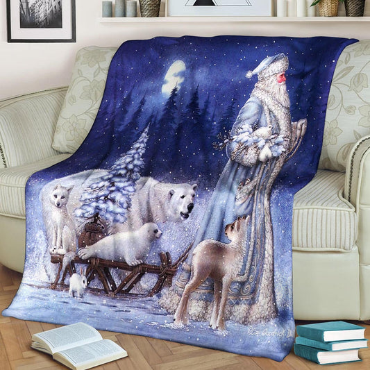 Christmas BL160936F Sherpa Fleece Blanket
