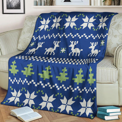 Christmas BL170824F Sherpa Fleece Blanket