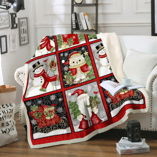 Christmas BL180935F Sherpa Fleece Blanket
