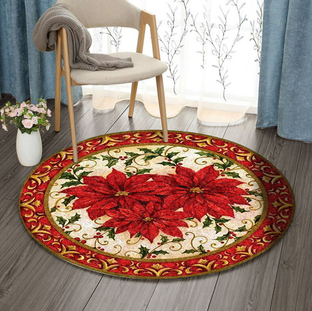 Christmas BL240917RR Round Area Rug