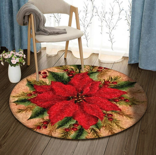 Christmas BL2809023RR Round Area Rug