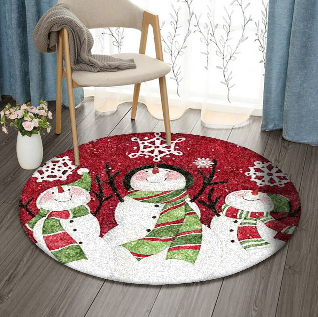 Christmas BL3009030RR Round Area Rug