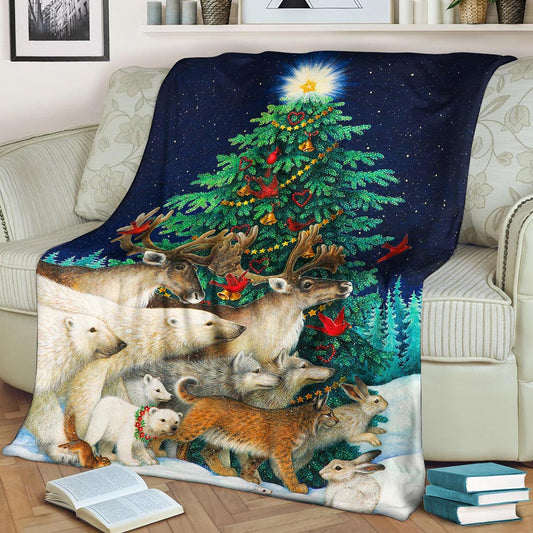 Christmas CG0809048TT Sherpa Fleece Blanket