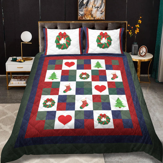 Christmas CLA2809185B Quilt Bedding Set