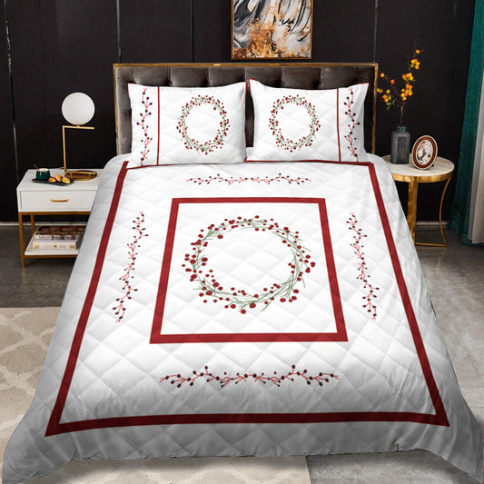 Christmas CLM0411089B Quilt Bedding Set