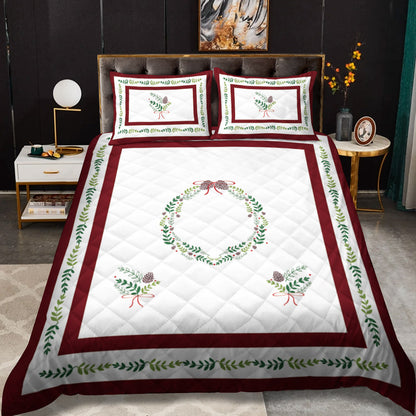 Christmas CLM2410072B Quilt Bedding Set