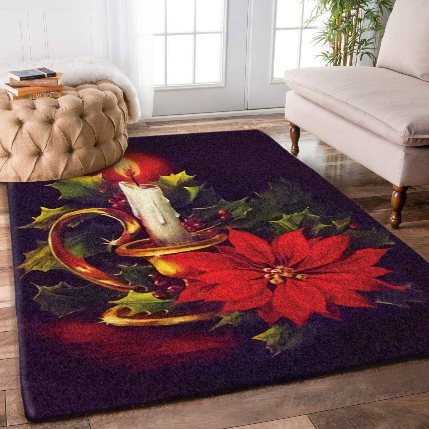 Christmas Candle HT1811075M Rug