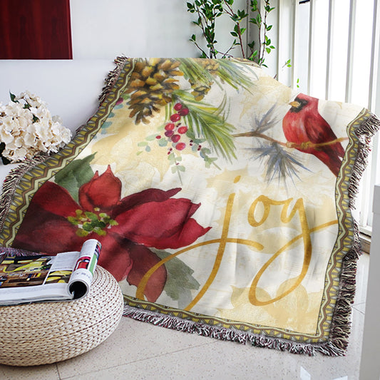 Christmas Cardinal NN0810017S Throw Blankets For Sofa