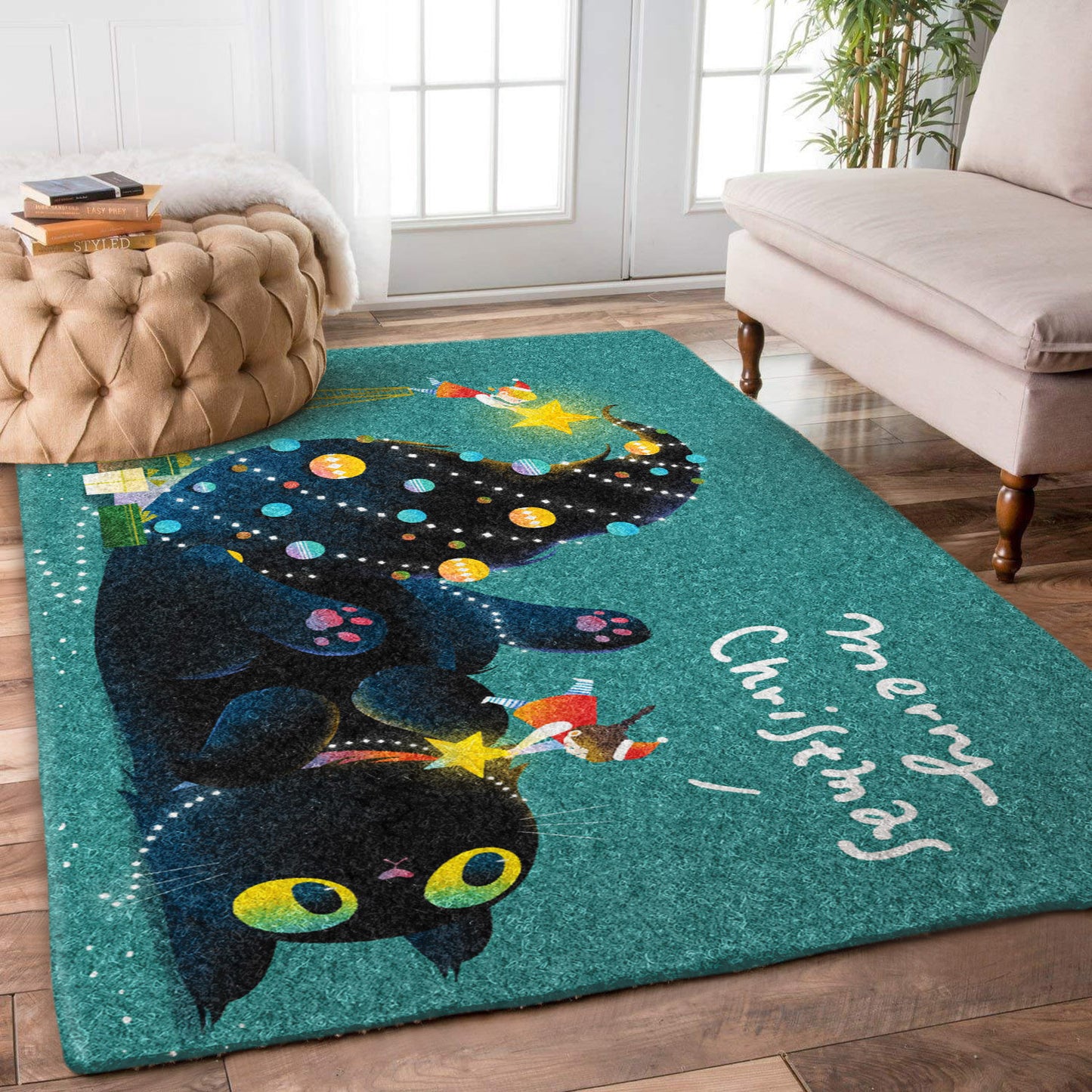 Christmas Cat DN1810051R Rug