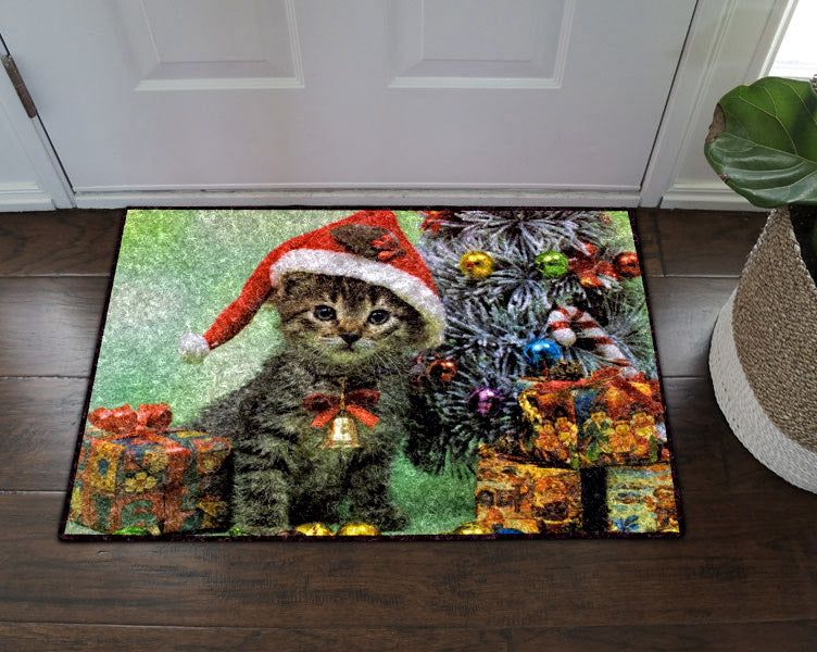 Christmas Cat NT21100046D Non-slip Door mats