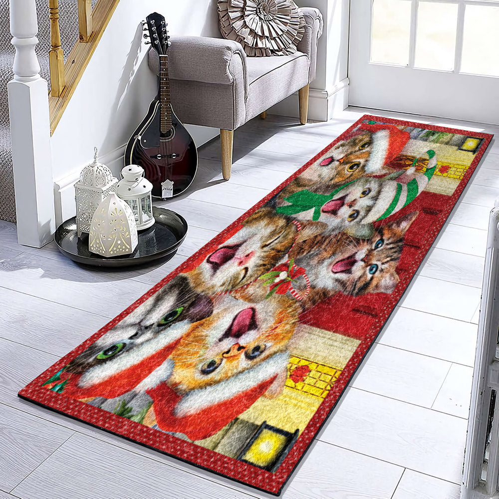 Christmas Cats VD1410034RU Runner Rug