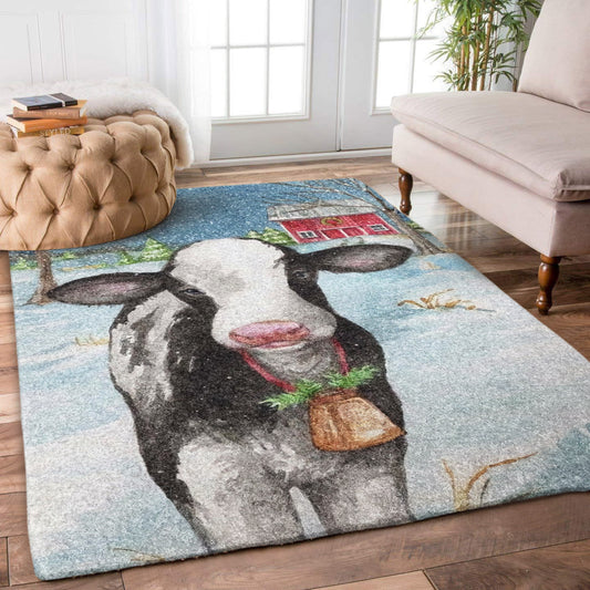 Christmas Cow DV1410074R Rug