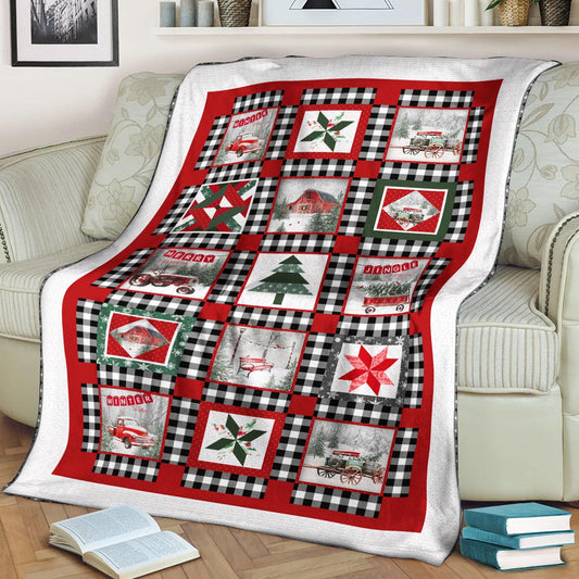 Christmas DD230806F Sherpa Fleece Blanket