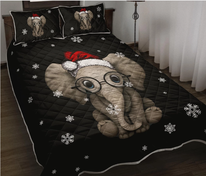 Christmas Elephant CLM3010130B Bedding Sets