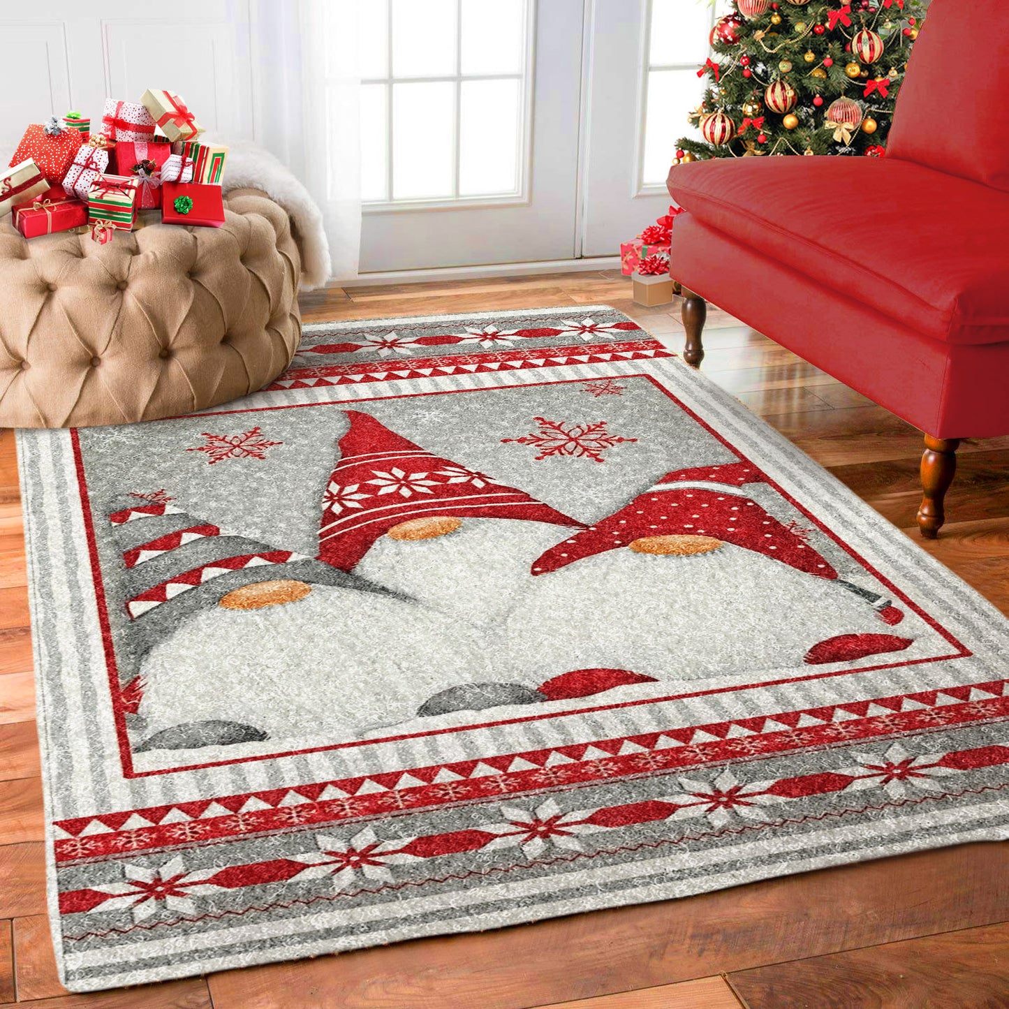 Christmas Gnome HT1111014M Rug
