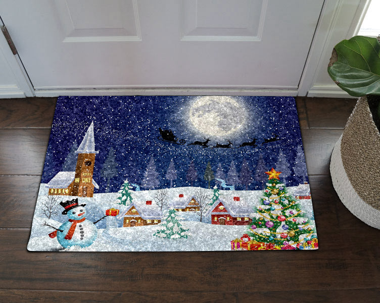 Christmas HN011012D Non-slip Door mats