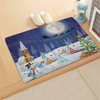 Christmas HN011012D Non-slip Door mats