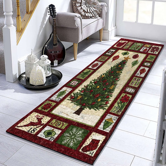 Christmas HN1510023RU Runner Rug