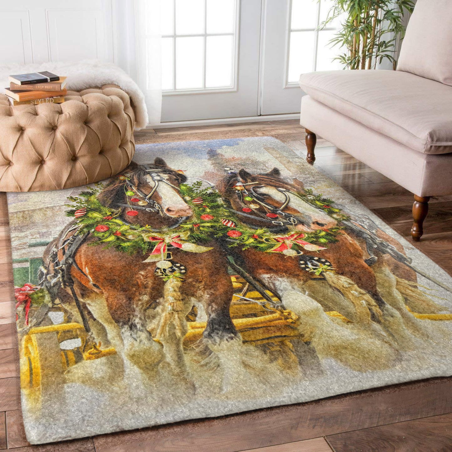 Christmas Horse CG2211040M Rug