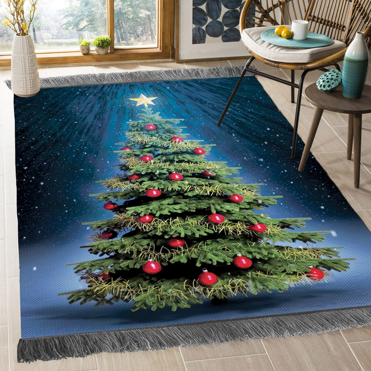Christmas ML1010073O Decorative Floor-cloth