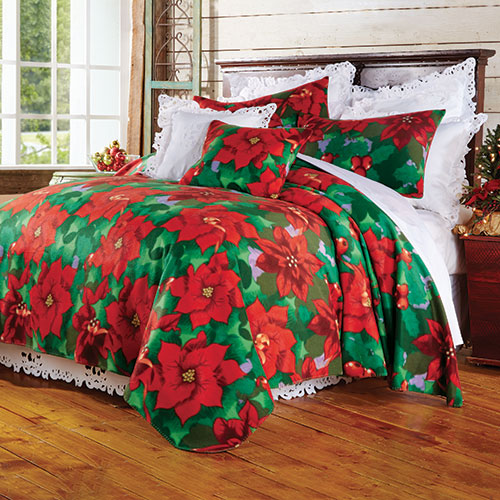 Christmas Poinsettia CLM2410084B Bedding Sets