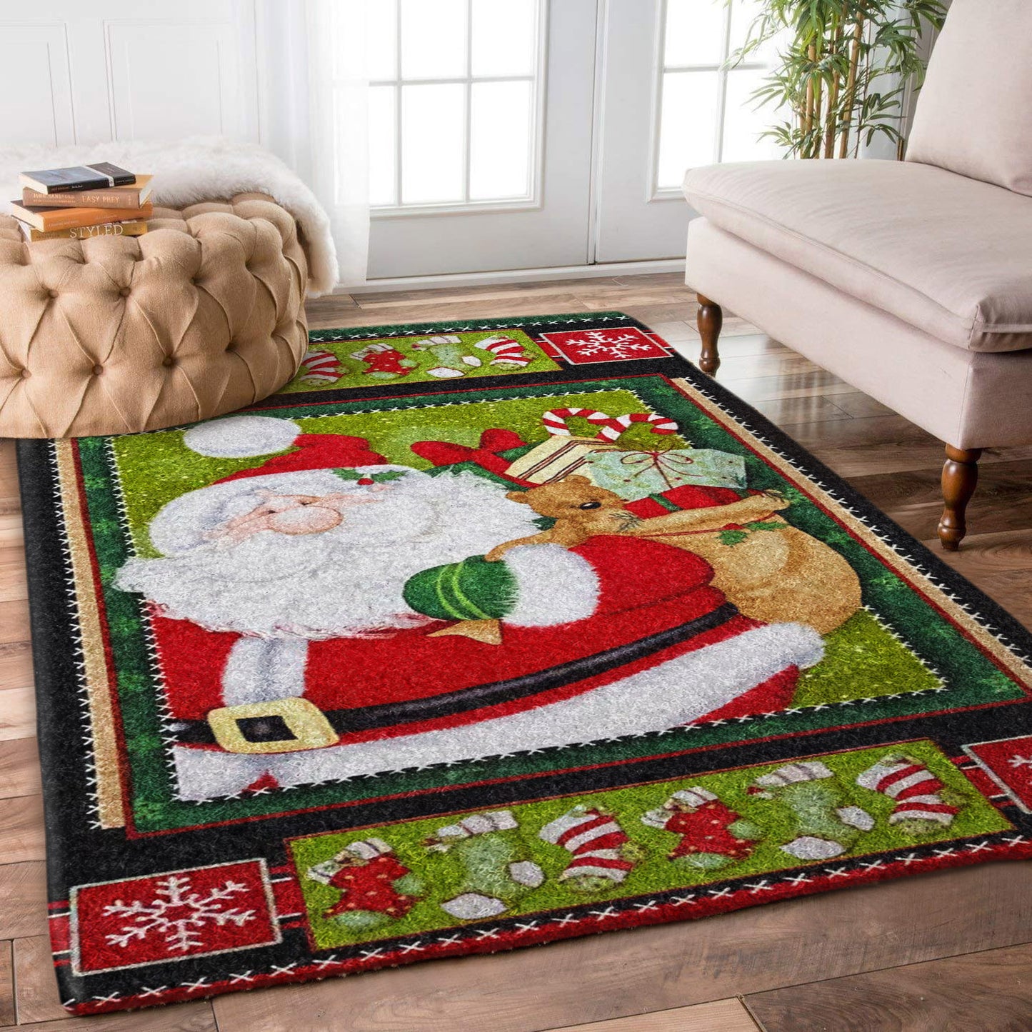 Christmas Santa Claus BT2510100R Rug