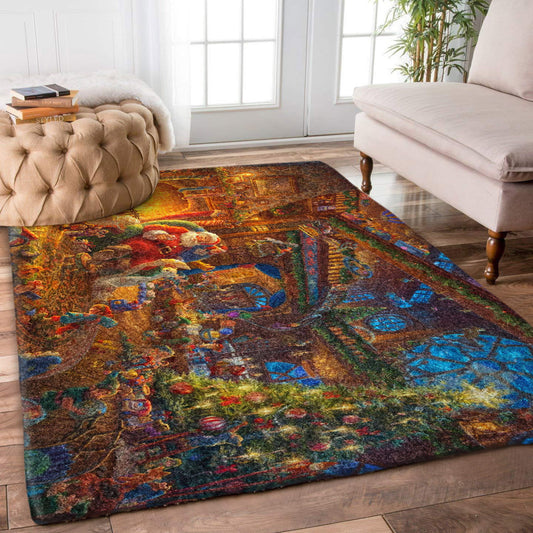Christmas Santa Claus Elf BT1910061R Rug