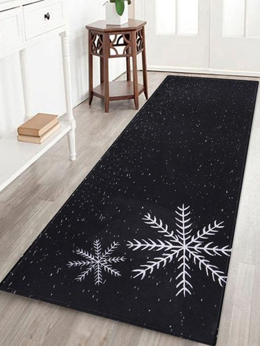 Christmas Snowflake CLA0510069RU Runner Rug