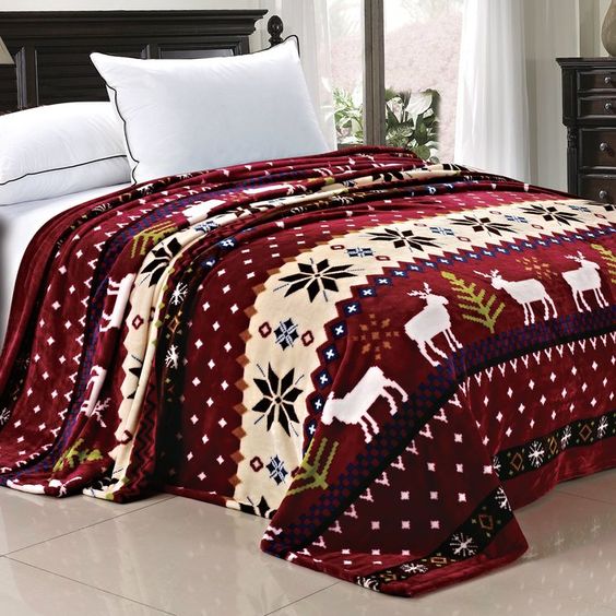 Christmas Snowflake Deer CLA2709079B Bedding Sets