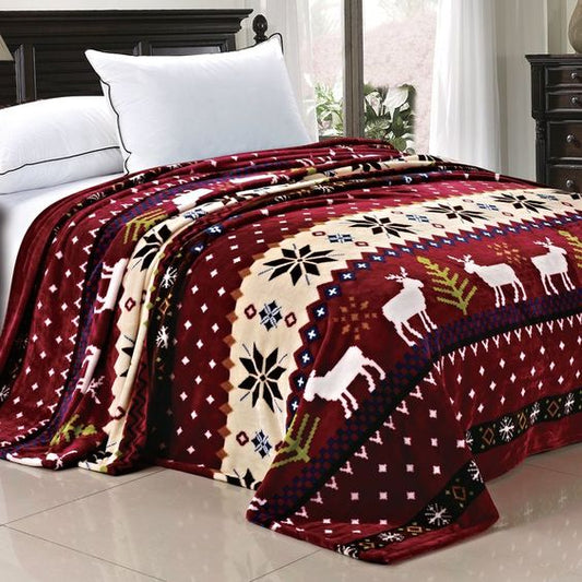 Christmas Snowflake Deer CLA2709079B Bedding Sets