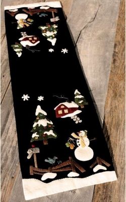 Christmas Snowman CLA1110050RR Runner Rug