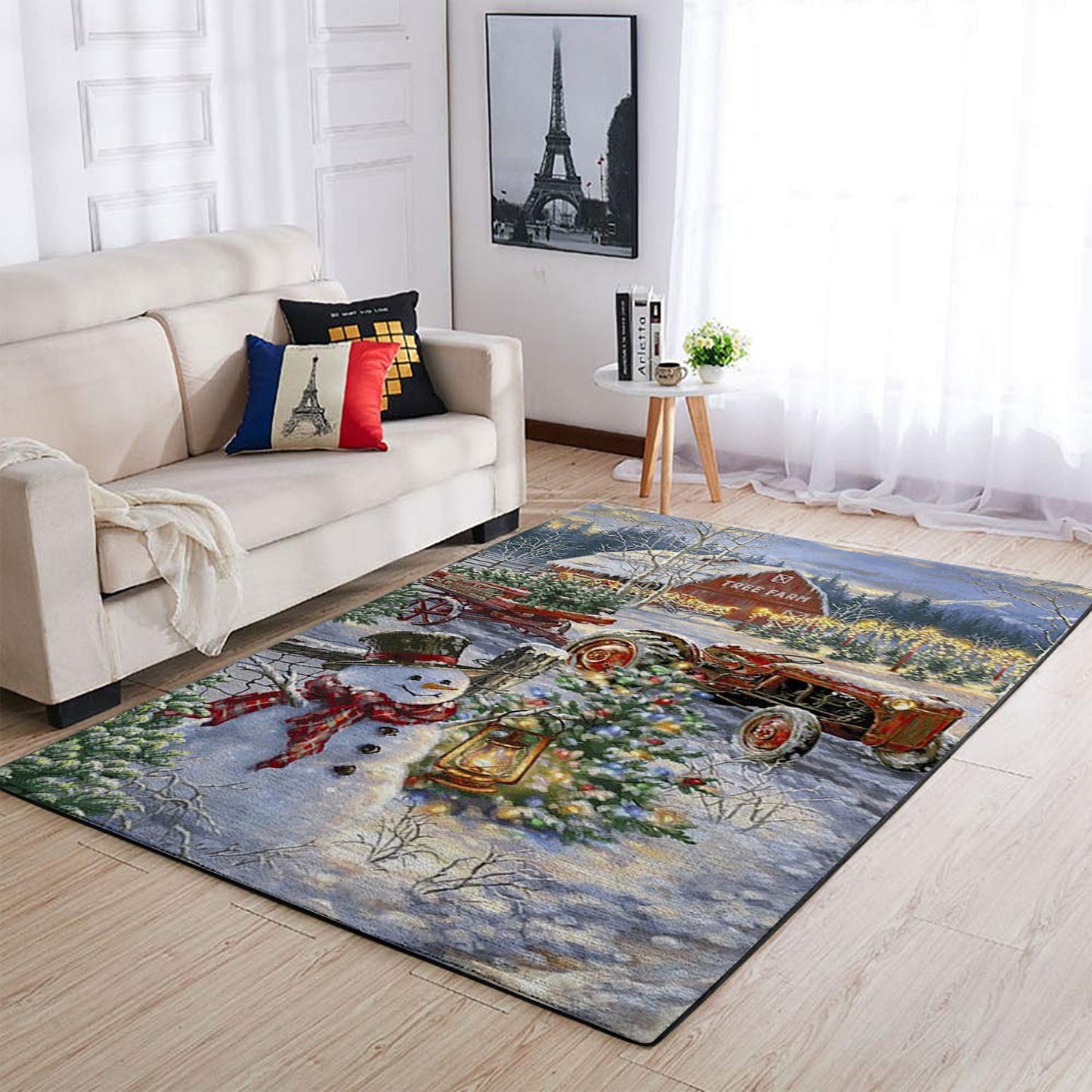 Christmas Snowman CLH2611099R Rug