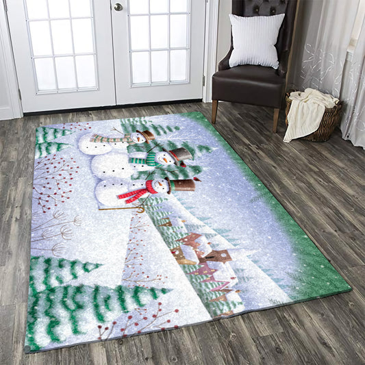 Christmas Snowman ML1511042R Rug