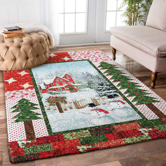 Christmas Snowman VD2409032R Rug