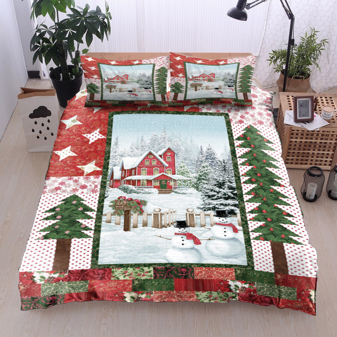 Christmas Snowman VD240926B Bedding Sets