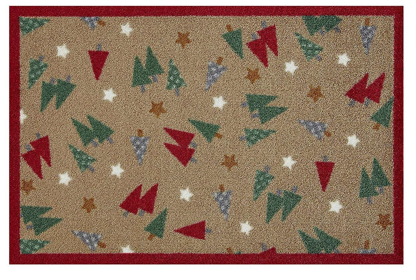 Christmas Trees CLT2011025R Non-slip Door mats