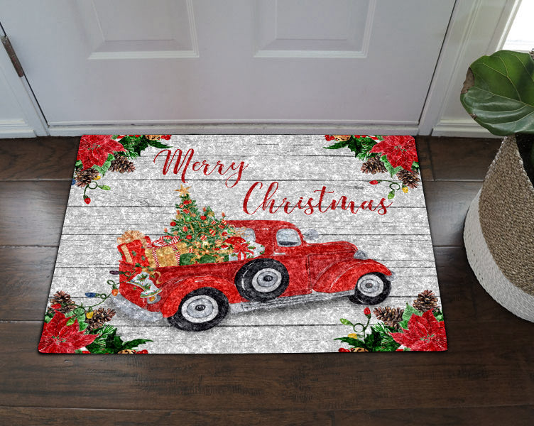 Christmas Truck NT16100082D Non-slip Door mats