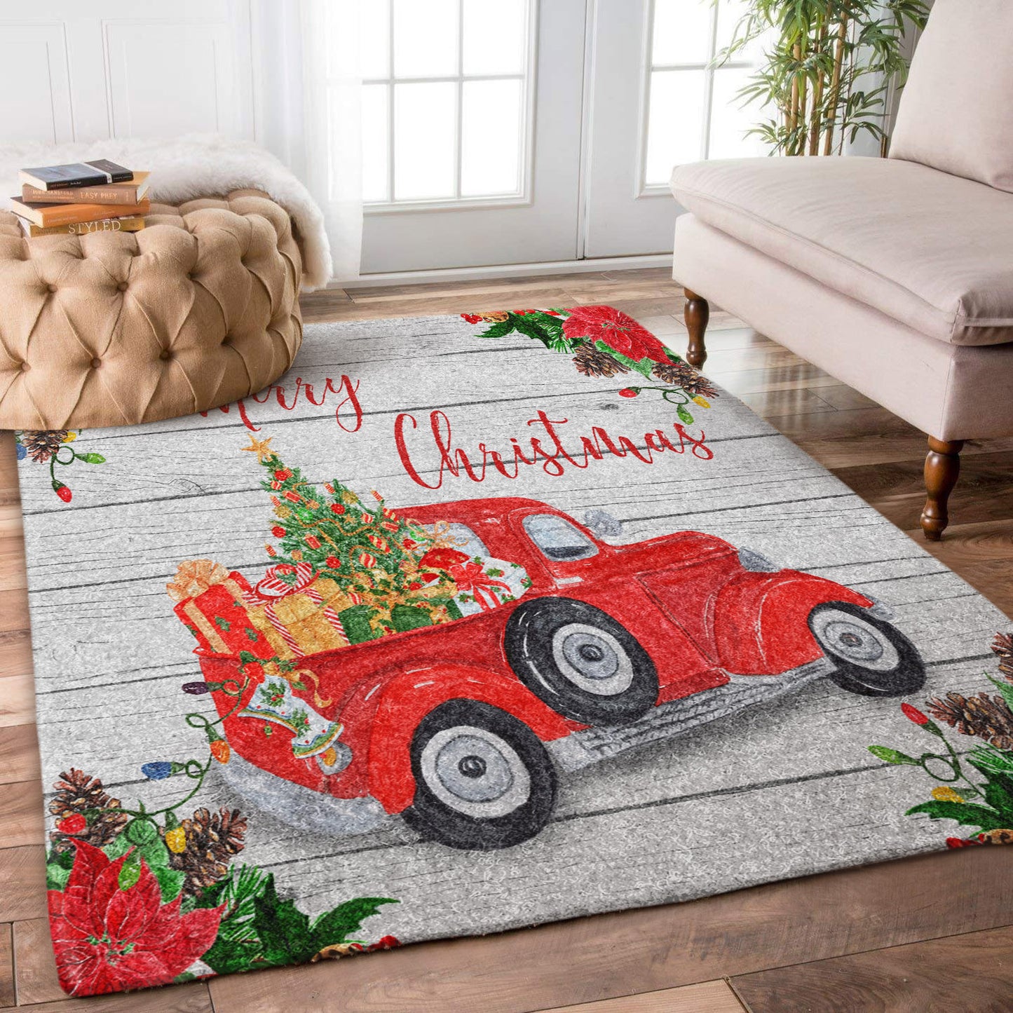 Christmas Truck NT1610102R Rug