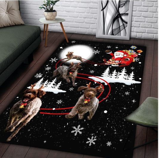 Christmas Wirehaired Pointing Griffon CLM2310133M Rug
