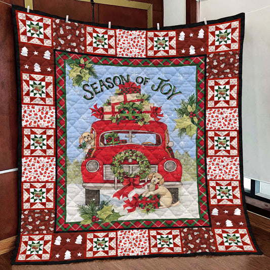 Christmas Season Of Joy HM221003D Quilt Blanket