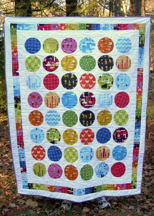 Circle Peeps CLP270627 Quilt Blanket