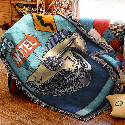 Classic Car HT2609046S Throw Blankets For Sofa