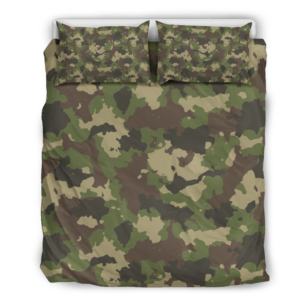 Classic Green Camouflage CL16100208MDB Bedding Sets