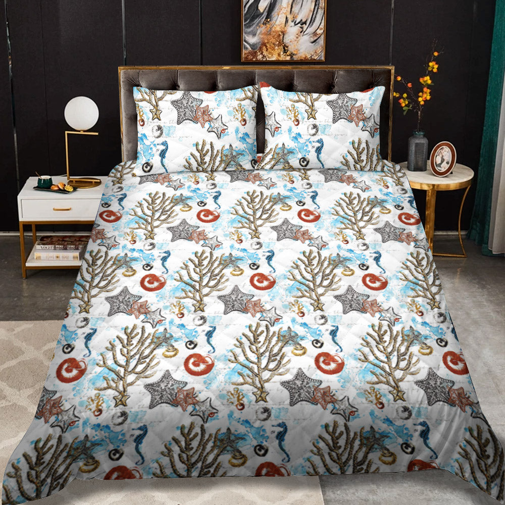 Coastal CLP1210026TT Quilt Bedding Set