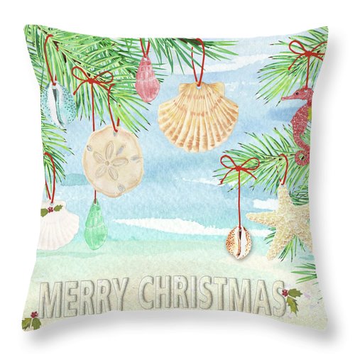Coastal Christmas CLH18100227P Throw Pillow Covers