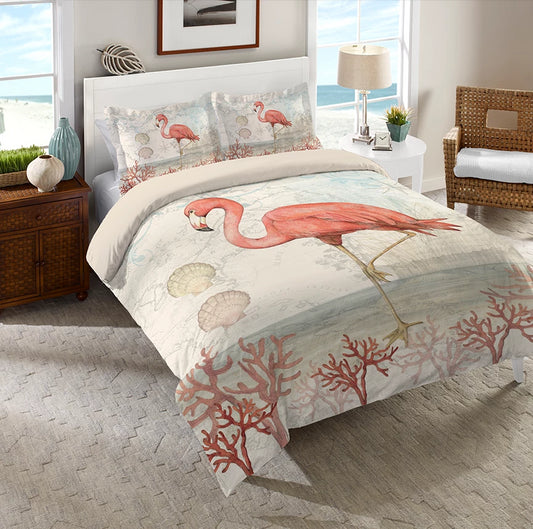 Coastal Flamingo CLP1910042TT Bedding Sets