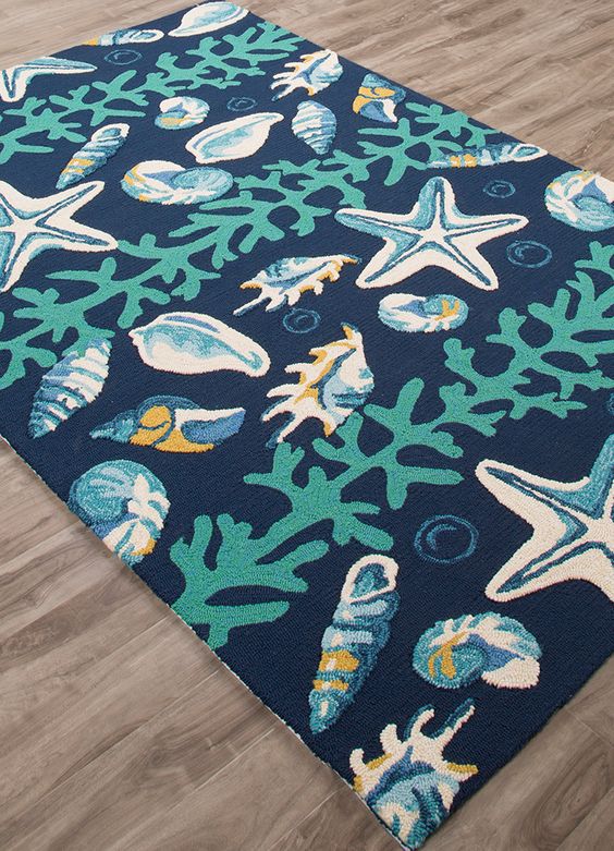 Coastal Lagoon Blue Surf CLT0810036A Rug